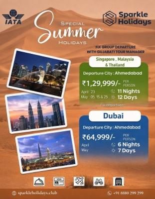 Travel Destinations Guide: Top International Summer Spots 2026 in Singapore, Malaysia, Thailand, Dubai